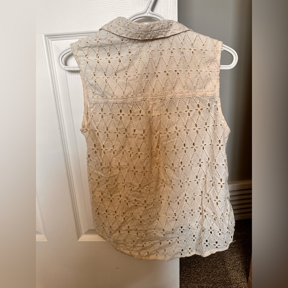 Element button up tank with tie - Picture 2 of 2